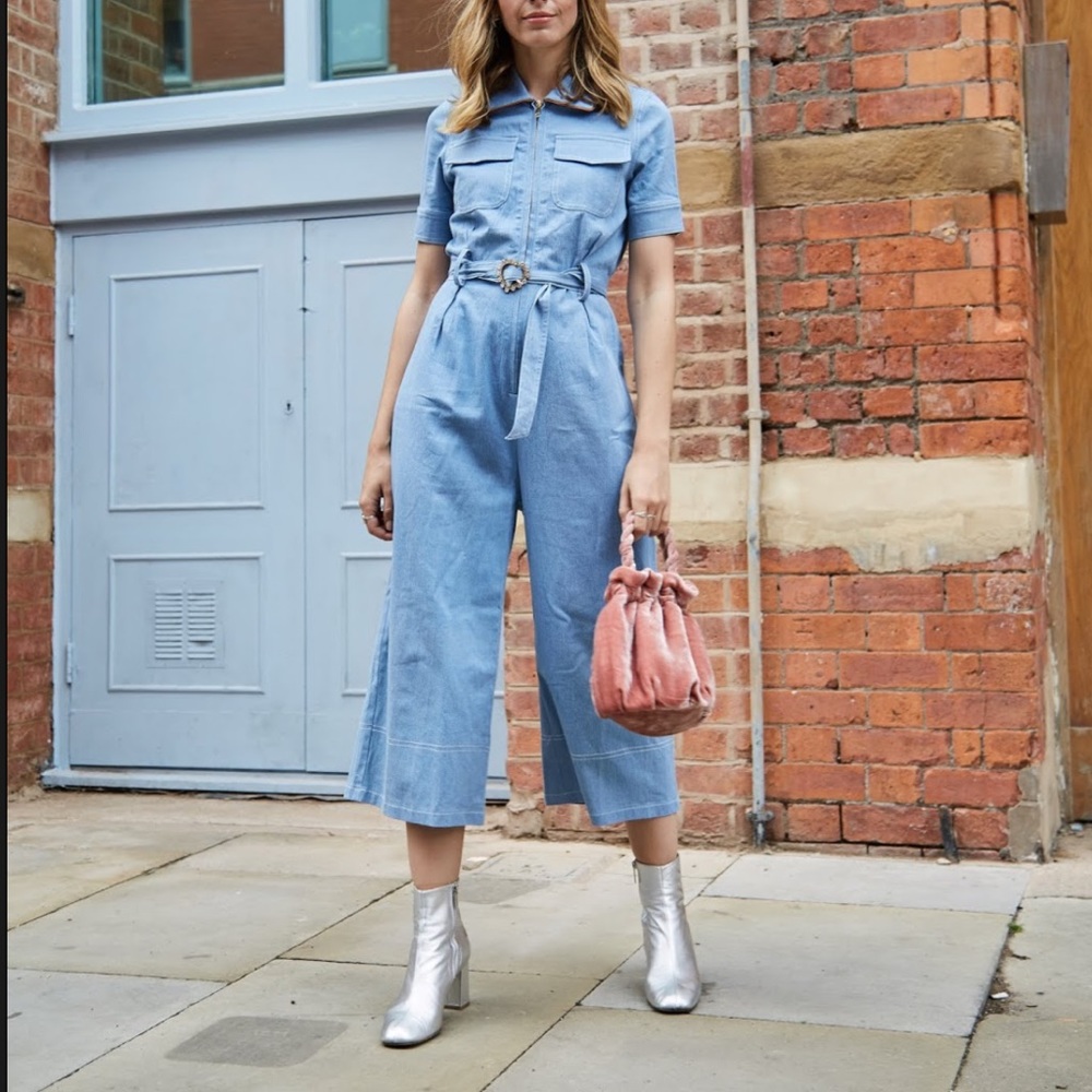 NWT Sister Jane denim boiler jumpsuit
